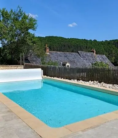 بيت للعطل Les Granges De Fernande Avec Piscine